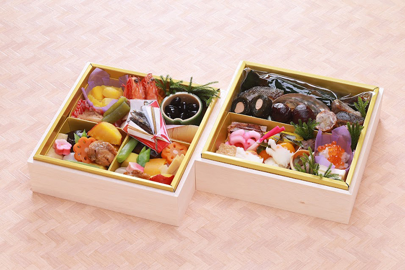 25二段重 【数量限定】萬鱗のおせち 二段重(2〜3名様向け)
